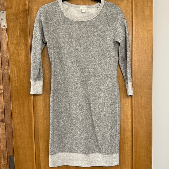 J Crew Sweatshirt Dress - Picture 1 of 2